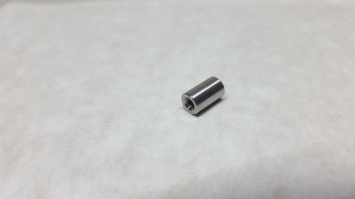 Ronde moer/pivot pin M3 D=5x10mm