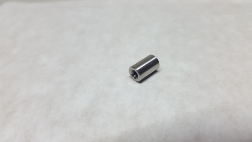 Ronde moer/pivot pin M3 D=6x10mm