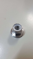 zelfborgende flens moer M10, andere borging Nylon ring