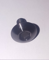 M5x10, head: D=13mm H=2,75mm, black