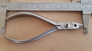 RVS 316 kniptang