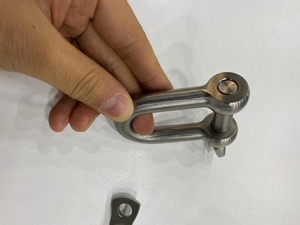 Shackle and pin D=12mm, height 78mm